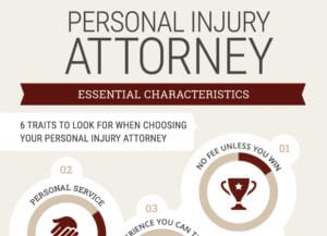 What Makes a Good Personal Injury Attorney - Infographic