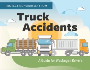Protecting Yourself From Truck Accidents Infographic: A Guide For Waukegan Drivers